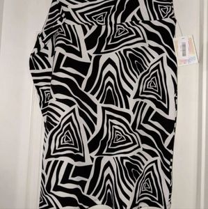 LuLaRoe Cassie Pencil Skirt 3XL